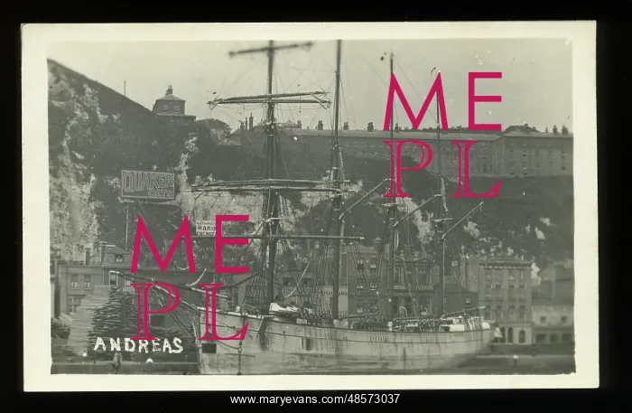  : Sailing vessel Andreas at Dover, Kent
