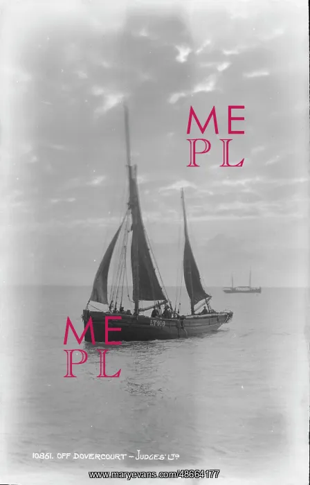 : Sailing Vessels off Dovercourt : Sailing Vessels off Dovercourt