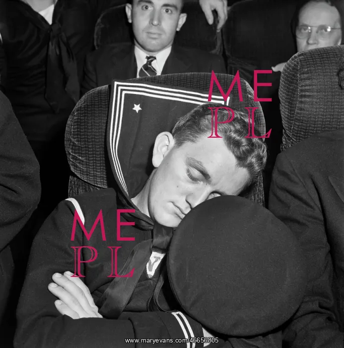 : Sailor - Navy - Sleeping - WWII - World War II : Sailor - Navy - Sleeping - WWII - World War II