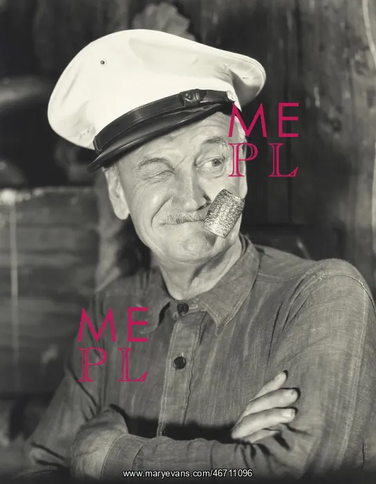  : Sailor smoking corn pipe