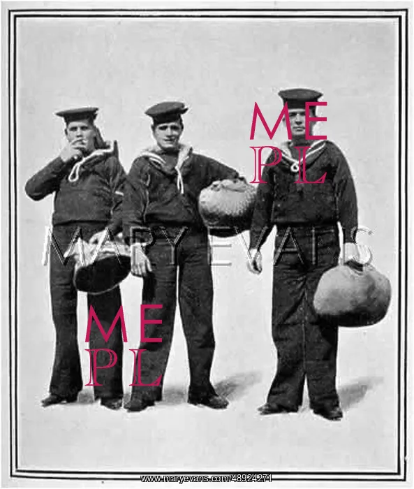 : SAILORS READY FOR LEAVE : SAILORS READY FOR LEAVE