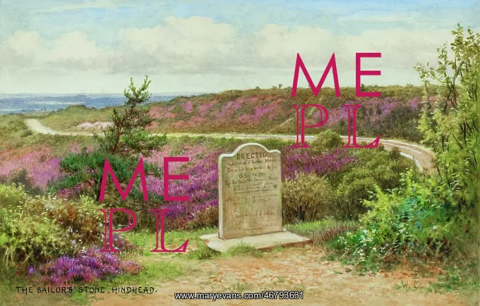 : The Sailor's Stone, Hindhead, Surrey : The Sailor's Stone, Hindhead, Surrey