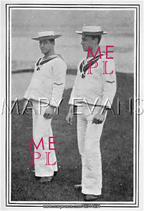 : TWO SAILORS IN WHITE : TWO SAILORS IN WHITE