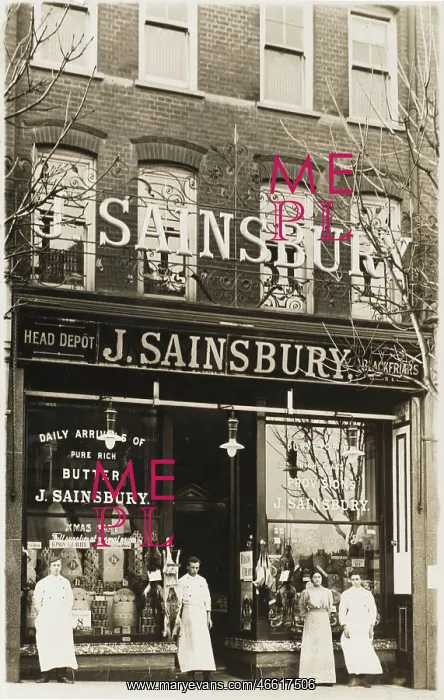 : Sainsburys Shop 1914 : Sainsburys Shop 1914