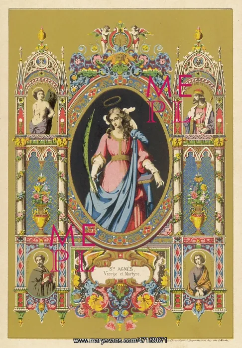 : SAINT AGNES : SAINT AGNES