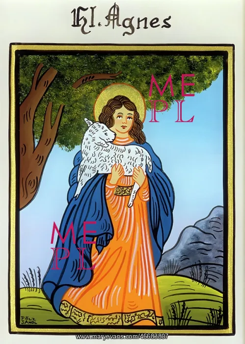 : Saint Agnes of Rome : Saint Agnes of Rome