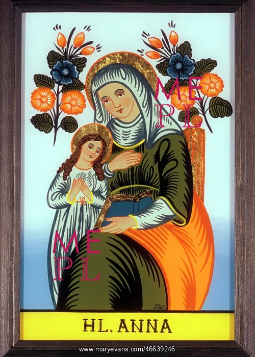 : Saint Anne Teaching the Virgin to Read : Saint Anne Teaching the Virgin to Read