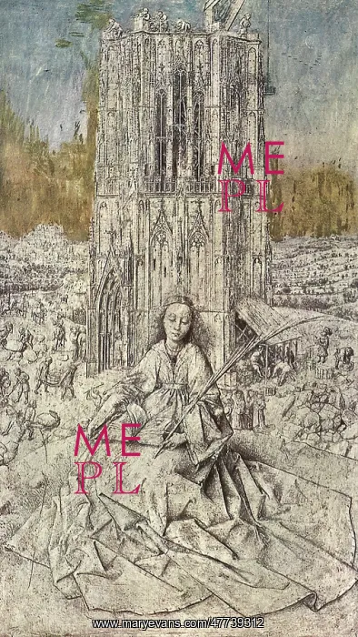  : Saint Barbara, by Jan van Eyck