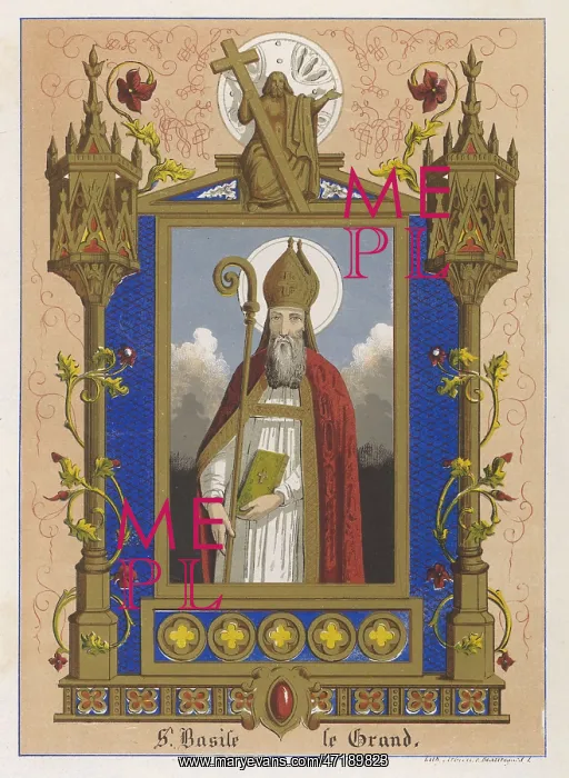 : SAINT BASIL OF CAESAREA : SAINT BASIL OF CAESAREA