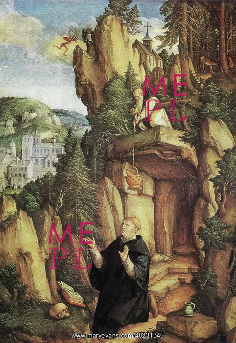 : Saint Benedict of Nursia, circa 1500 : Saint Benedict of Nursia, circa 1500
