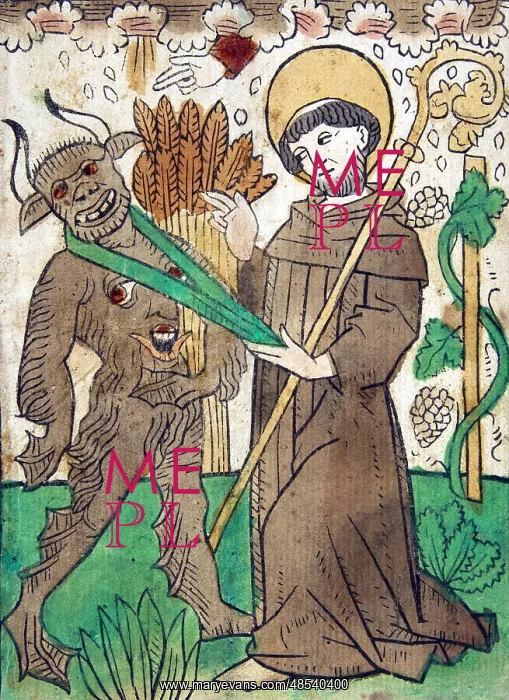 : Saint Bernard Vanquishing the Devil : Saint Bernard Vanquishing the Devil