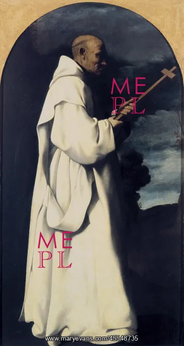  : Saint Bruno, by Francisco de Zurbaran