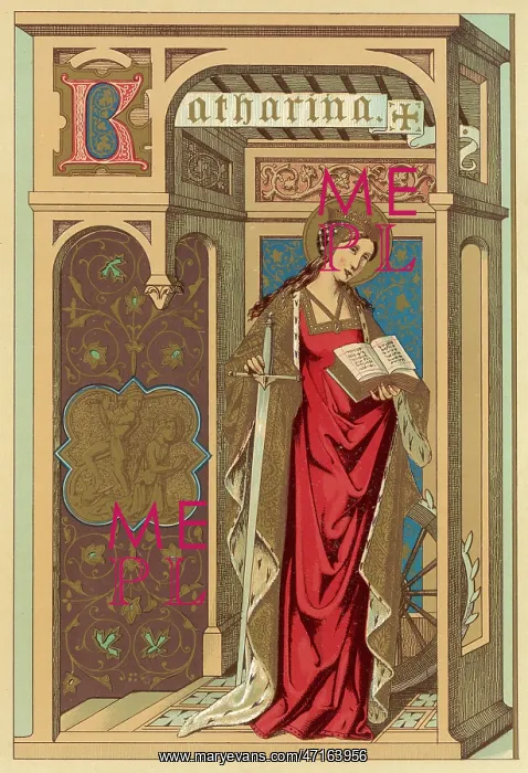 : Saint Catherine of Alexandria : Saint Catherine of Alexandria