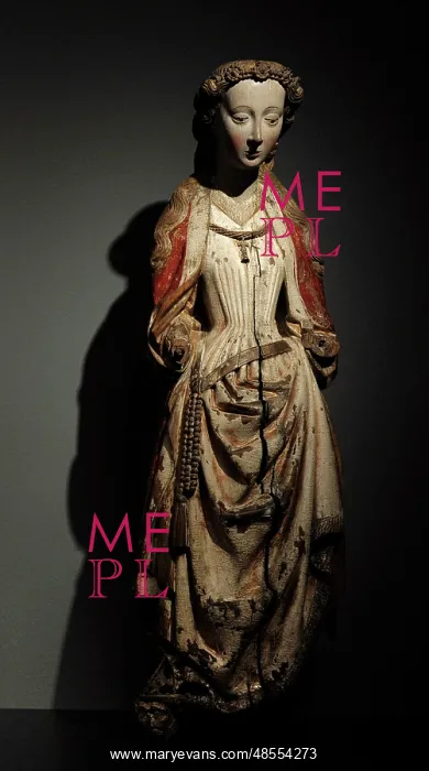 : Saint Catherine of Alexandria, c. 1470, by Master of the Sta : Saint Catherine of Alexandria, c. 1470, by Master of the Sta