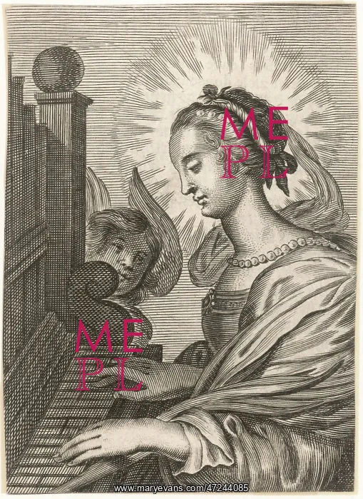 : SAINT CECILIA : SAINT CECILIA