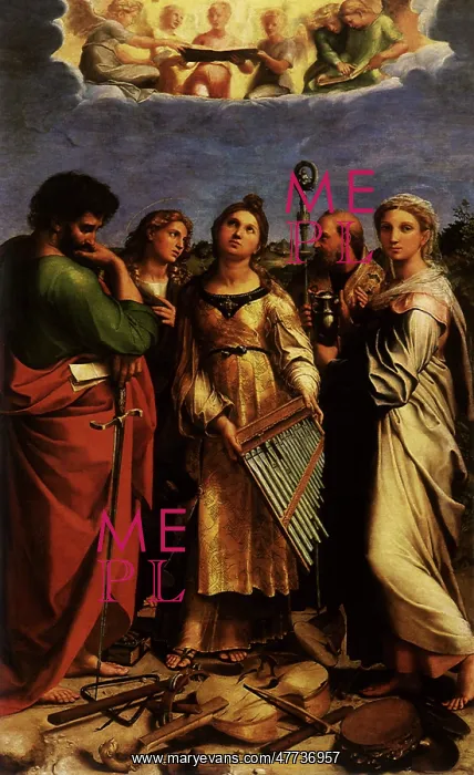  : Saint Cecilia, by Raphael