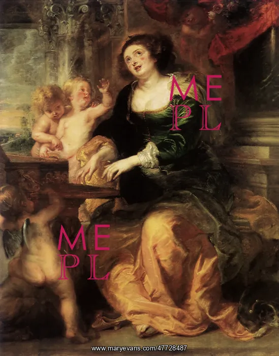 : Saint Cecilia, by Rubens : Saint Cecilia, by Rubens