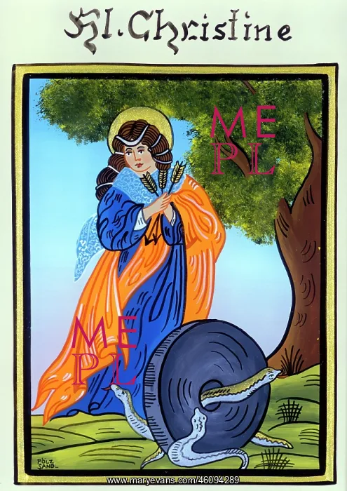 : Saint Christina of Bolseno : Saint Christina of Bolseno