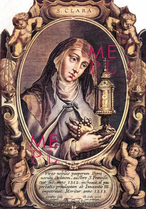 : SAINT CLARE OF ASSISI : SAINT CLARE OF ASSISI