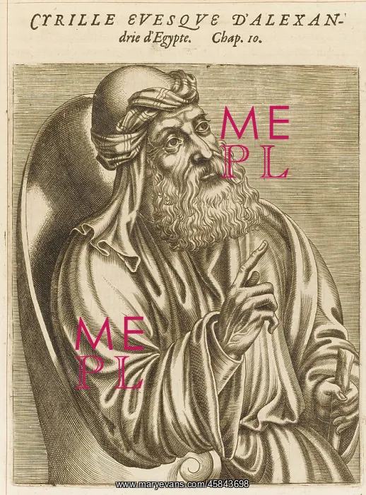  : SAINT CYRIL / THEVET 1584