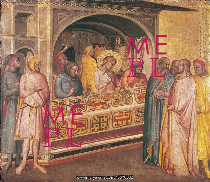 : Saint Eligius in the Goldsmiths Workshop. 1365 : Saint Eligius in the Goldsmiths Workshop. 1365