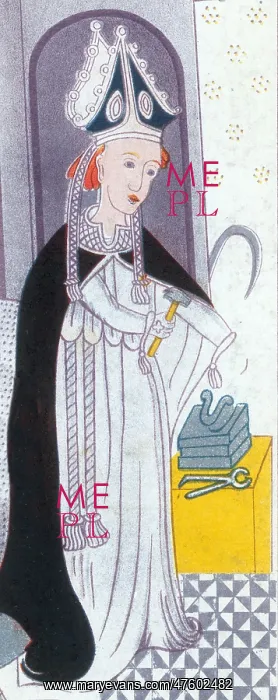 : Saint Eligius, Patron Saint of Blacksmiths : Saint Eligius, Patron Saint of Blacksmiths