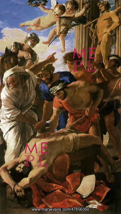  : Saint Erasmus Martyred, by Poussin