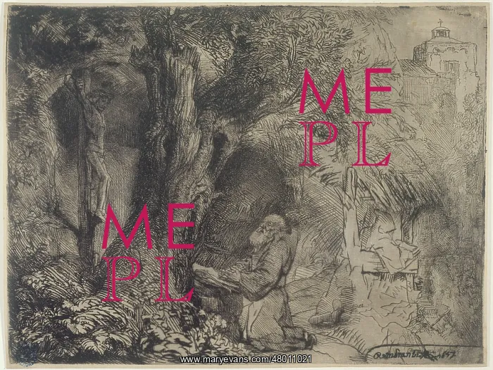 : Saint Francis beneath a tree : Saint Francis beneath a tree