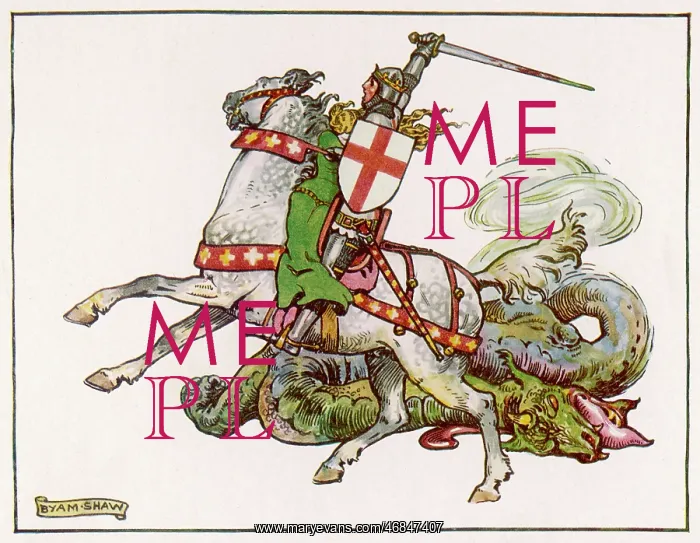 : SAINT GEORGE / BYAM SHAW : SAINT GEORGE / BYAM SHAW