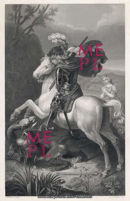 : Saint George and the Dragon : Saint George and the Dragon