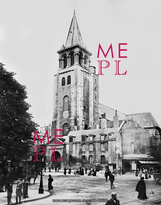 : Saint-Germain-des-Pres in Paris : Saint-Germain-des-Pres in Paris