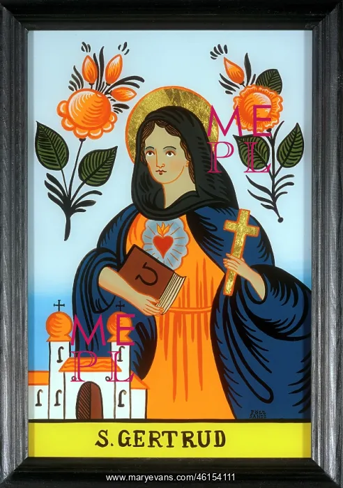 : Saint Gertrud of Helfta : Saint Gertrud of Helfta
