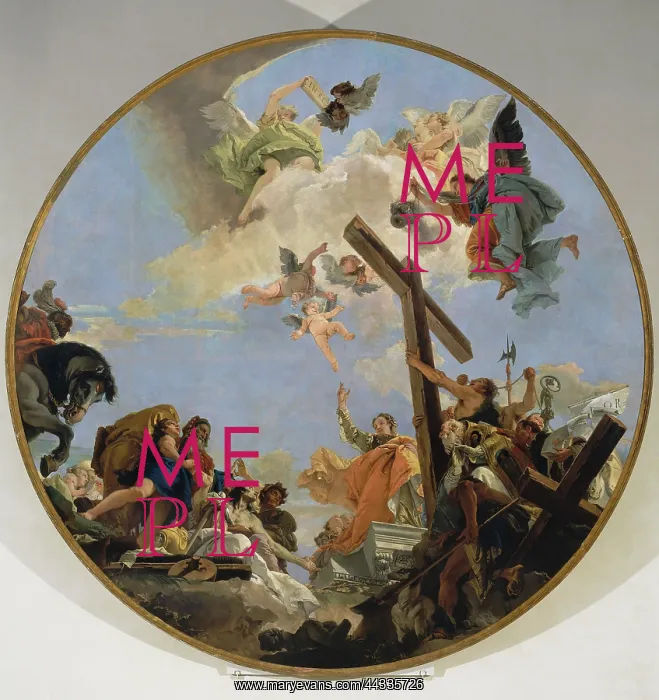 : Saint Helen discovering the cross : Saint Helen discovering the cross