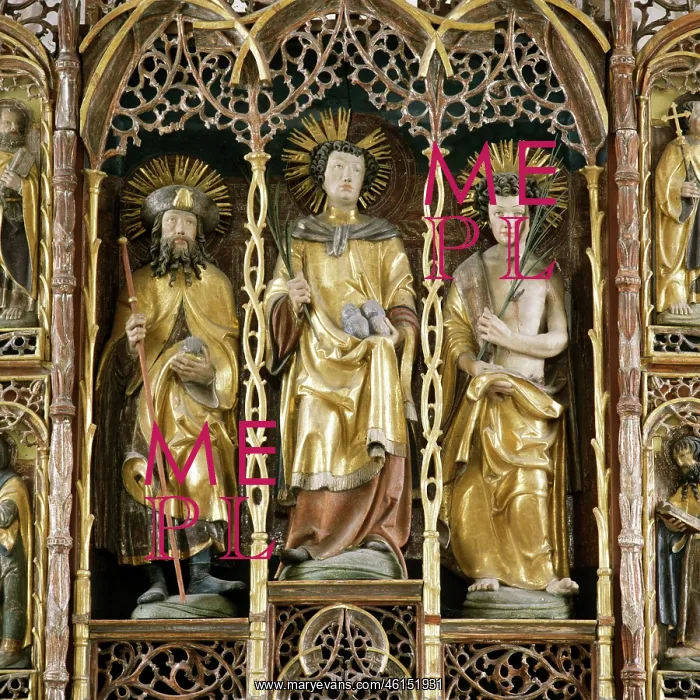 : Saint James major, Stephan and Sebastian : Saint James major, Stephan and Sebastian