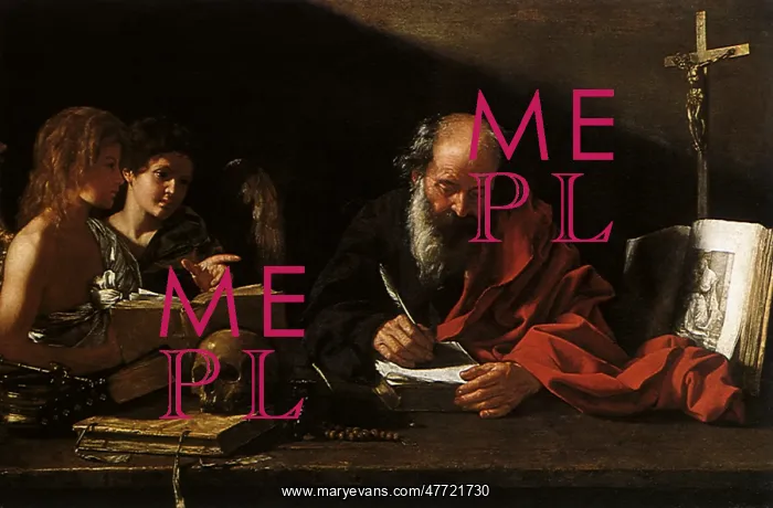  : Saint Jerome with Two Angels