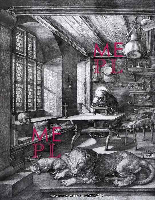  : Saint Jerome, by Durer