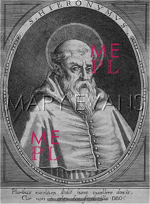 : Saint Jerome, theologian : Saint Jerome, theologian