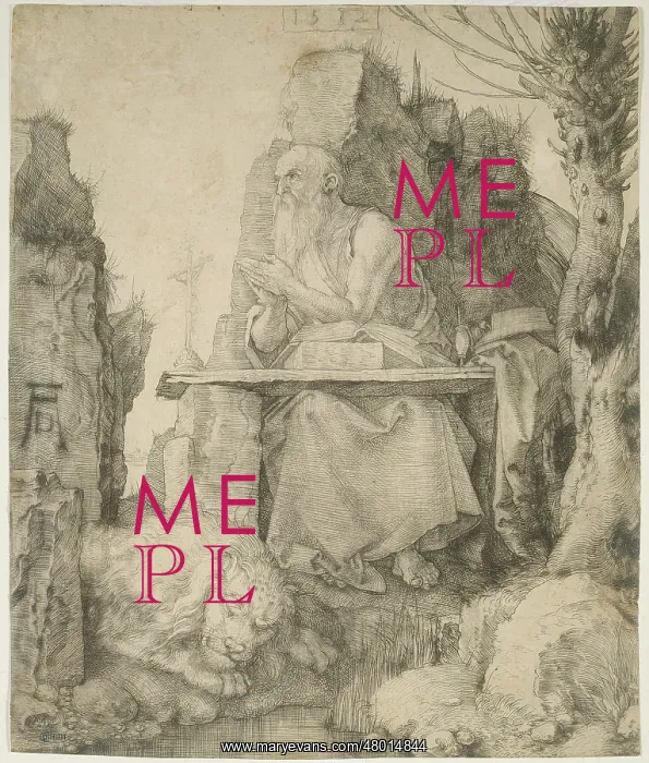 : Saint Jerome by the willow tree : Saint Jerome by the willow tree