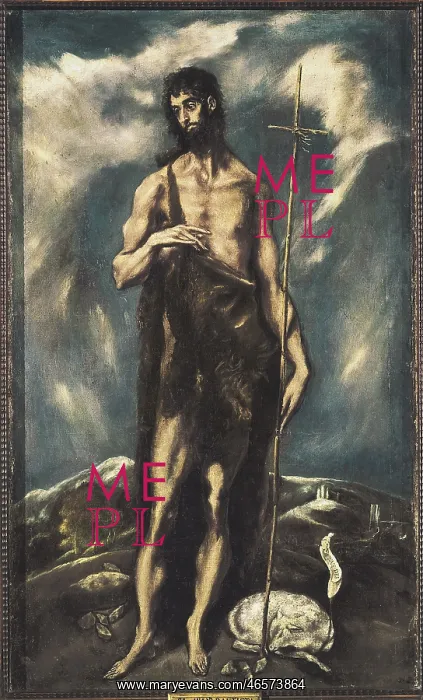 : Saint John the Baptist, by El Greco : Saint John the Baptist, by El Greco