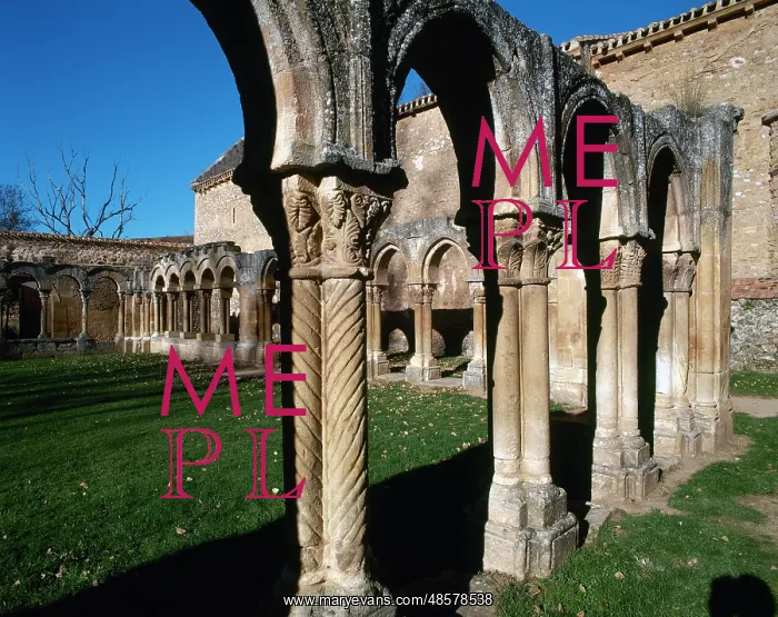  : Saint John of Douro. Cloister. Soria. Castile and Leon. Spai