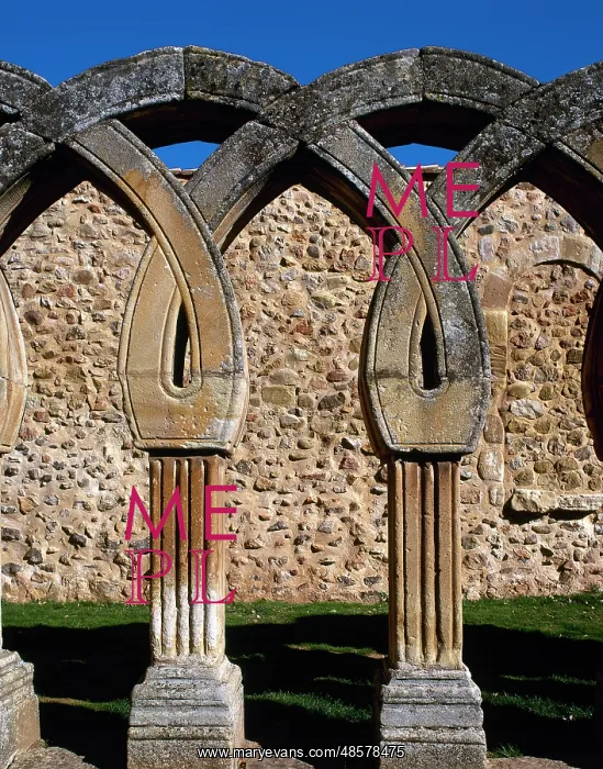 : Saint John of Douro. Intertwined arches. Soria. Castile and : Saint John of Douro. Intertwined arches. Soria. Castile and