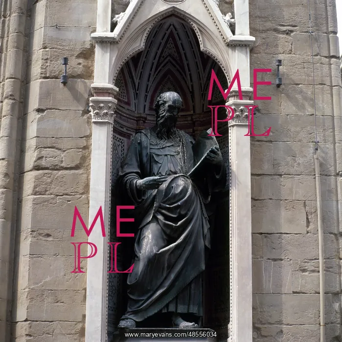  : Saint John the Evangelist. Statue