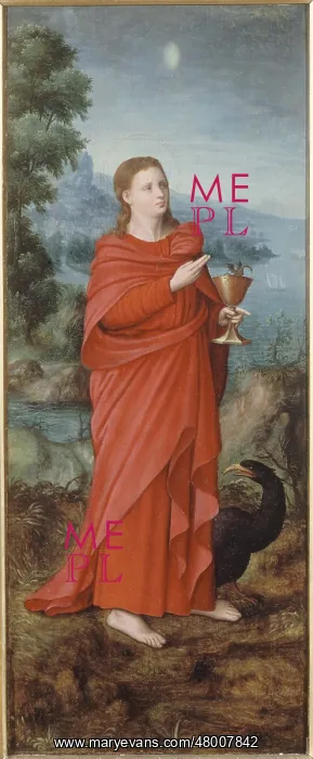 : Saint John in Patmos : Saint John in Patmos