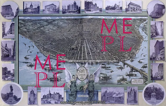 : Saint Louis in 1896 : Saint Louis in 1896