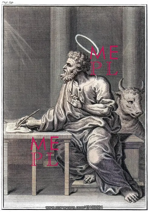 : SAINT LUKE, WRITING : SAINT LUKE, WRITING