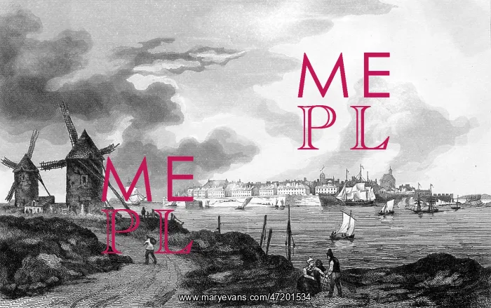 : SAINT-MALO CA 1820 : SAINT-MALO CA 1820