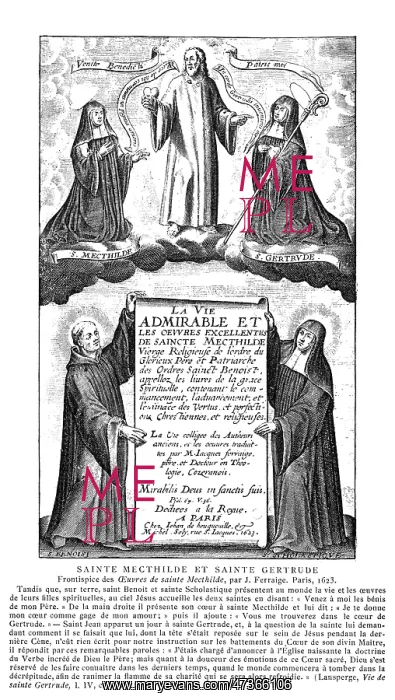 : SAINT MECHTILDIS : SAINT MECHTILDIS