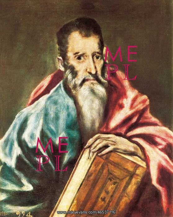 : Saint Paul, by El Greco : Saint Paul, by El Greco