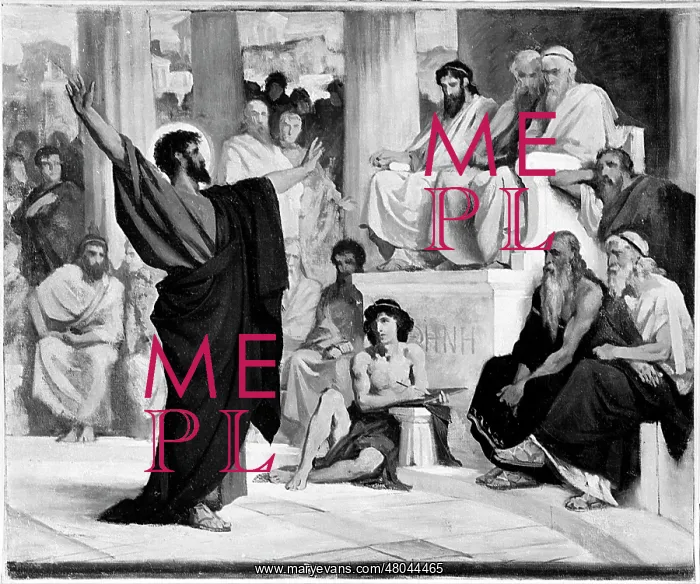 : Saint Paul Preaching at the Areopagus : Saint Paul Preaching at the Areopagus