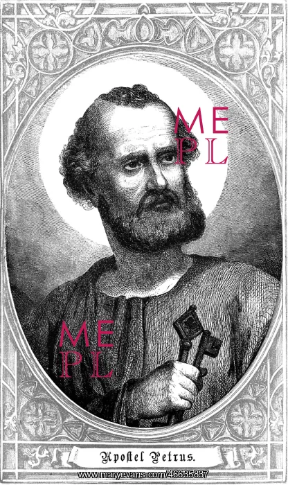  : Saint Peter, + circa 64 AD, apostle, portrait